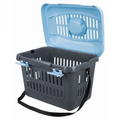 Trixie Szállító Box Midi-Capri 44x33x32cm Kék/Szürke