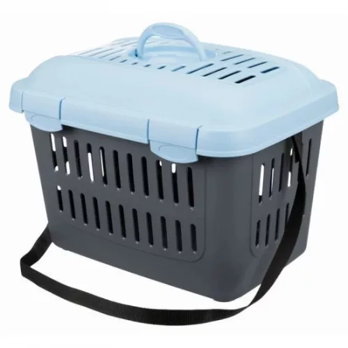 Trixie Szállító Box Midi-Capri 44x33x32cm Kék/Szürke