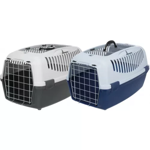 Trixie Szállító box Capri 3, Nyitott, S: 40x38x61cm Sötétszürke/Világosszürke