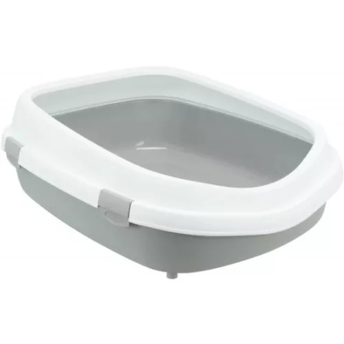 Macska WC Primo XXL Peremes 56x25x71cm Szürke/Fehér