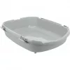 Macska WC Primo XXL Peremes 56x25x71cm Szürke/Fehér