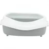 Macska WC Primo XXL Peremes 56x25x71cm Szürke/Fehér