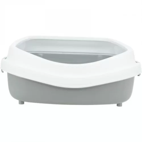 Macska WC Primo XXL Peremes 56x25x71cm Szürke/Fehér