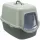 Macska WC Be Eco Vico Fedeles 40x40x56cm Antracit/Szürke-Zöld