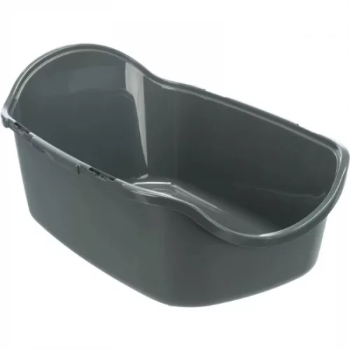 Macska WC Be Eco Vico Fedeles 40x40x56cm Antracit/Szürke-Zöld