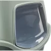 Macska WC Be Eco Vico Fedeles 40x40x56cm Antracit/Szürke-Zöld