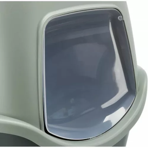 Macska WC Be Eco Vico Fedeles 40x40x56cm Antracit/Szürke-Zöld