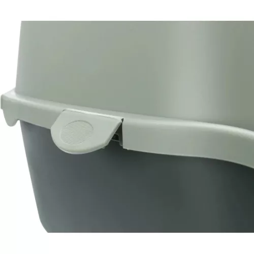 Macska WC Be Eco Vico Fedeles 40x40x56cm Antracit/Szürke-Zöld