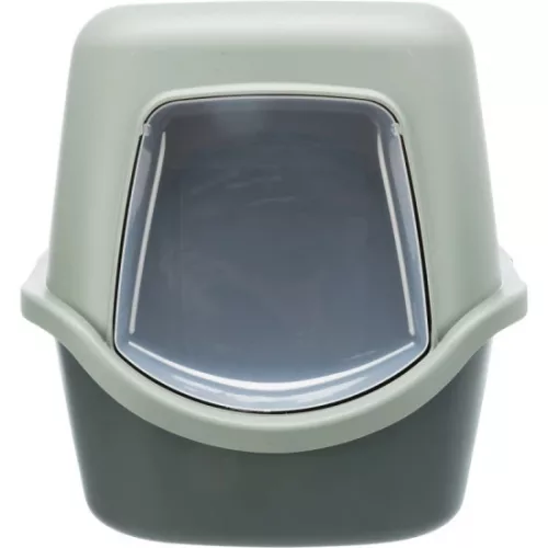 Macska WC Be Eco Vico Fedeles 40x40x56cm Antracit/Szürke-Zöld
