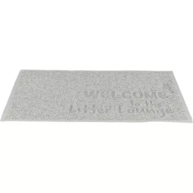   Trixie Macska alomtálca szőnyeg, PVC, 40 × 60 cm, világosszürke