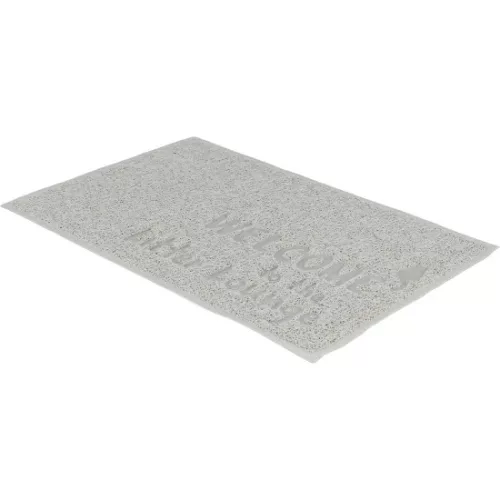 Trixie Macska alomtálca szőnyeg, PVC, 40 × 60 cm, világosszürke