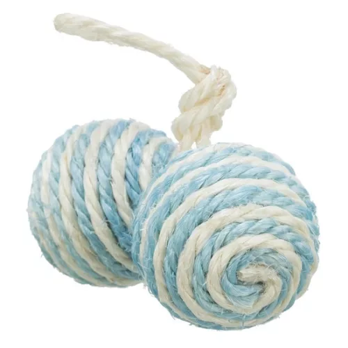 Trixie Játék Duplalabda Fonalból 4,5cm