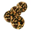 Trixie Játék Macska Labda Plüss, 4cm, 4db