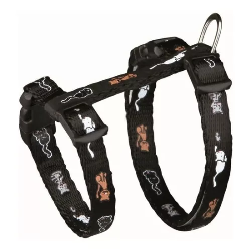 Trixie Hám És Póráz Cica Egérmintás 21-33cm/8mm, 1,2m