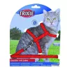 Trixie Hám És Póráz Macskának Szövet Fényvisszaverős 27-45cm/10mm 1,3m