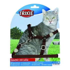 Trixie Hám És Póráz Macska Nylon 26-37cm/10mm 1,2m
