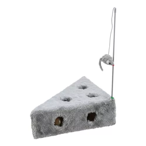 Trixie Játék Macskának Plüss Sajt 3 Labdával 36x8x26cm