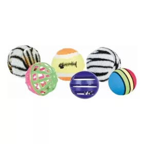 Trixie Játék Labda készlet 4cm Vegyes, 6db