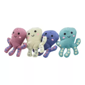 Játék Polip, Plüss, Macskamentával, 10cm