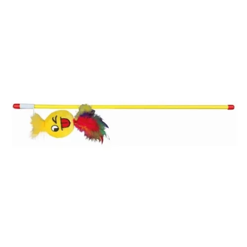 Trixie Játék Macskának Pálca Plüss Smiley 50cm