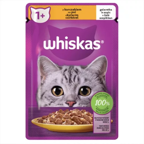Whiskas alutasak csirke aszpikpan 85g