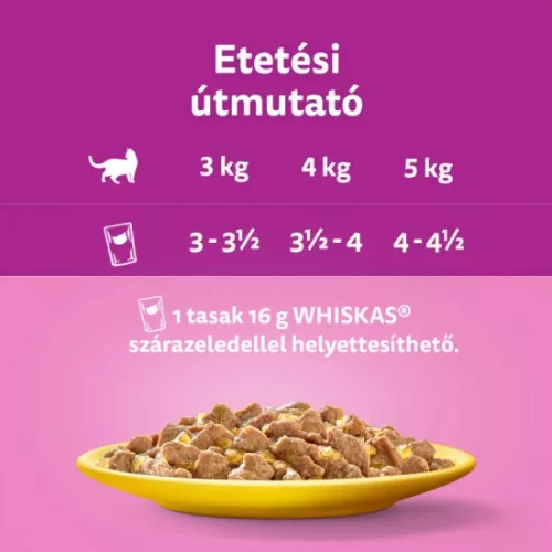 Whiskas alutasak csirke aszpikpan 85g