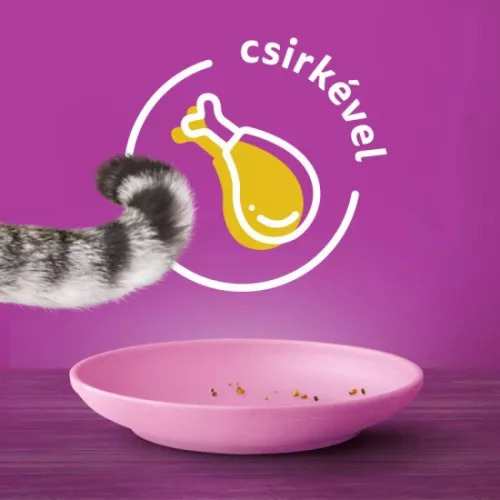 Whiskas Junior macskaeledel csirkével 300g