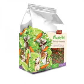   Vitapol Vita Herbal Kisállatoknak Zabfű Sárgarépával 150g
