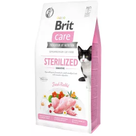 Brit Care Cat STERILISED - SENSITIVE NYÚL 2kg