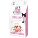 Brit Care Cat STERILISED - SENSITIVE NYÚL 7kg