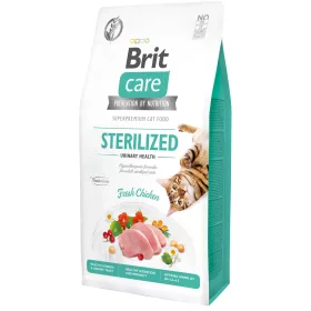 Brit Care Cat STERILISED - URINARY HEALTH CSIRKE 7kg