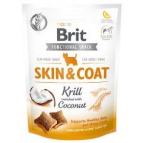 Brit Care Dog Functional Snack SKIN & COAT Krill 150 g