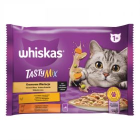   Whiskas alutasak 4-pack Tasty Mix Krémes kreációk  4x85g Multipack