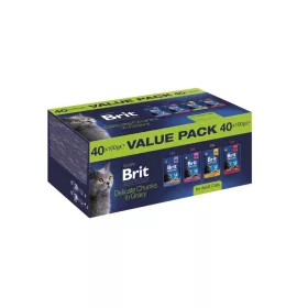 Brit Prémium Value Pack for Adult cats 40 db