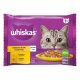 Whiskas alutasak 4-pack baromfi válogatás aszpikban  4x85g Multipack