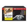 Sheba Delicacy tasakos eledel baromfi válogatás aszpikban felnőtt macskák számára 40x85g