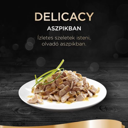 Sheba Delicacy tasakos eledel baromfi válogatás aszpikban felnőtt macskák számára 40x85g