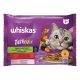 Whiskas alutasak 4-pack Tasty Mix Chef's choice mártásban 4x85g Multipack