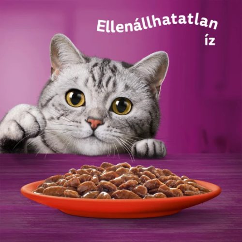 WHISKAS alutasak 80-pack klasszikus válogatás mártásban 80*85g