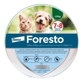 Foresto kullancs és bolha elleni nyakörv 38cm 8kg-ig
