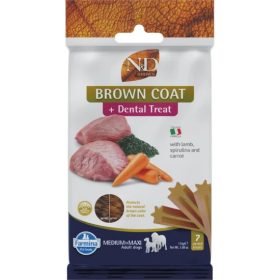   N&D Brown Dog Jutalomfalat Lamb,potato,carrot&spirulina Adult Med&max 100g	