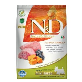   N&D Dog Grain Free vaddisznó & alma sütőtökkel adult mini 7kg