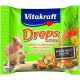 Vitakraft Mini Drops jutalomfalat sárgarépával és gyermekláncfűvel 40 g