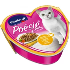   Vitakraft Poésie Sauce baromfival és zöldségekkel macskáknak 85 g