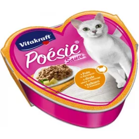   Vitakraft Poésie Sauce pulykával és sajttal macskáknak 85 g