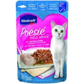 Vitakraft Poésie Déli Sauce macskáknak - tőkehal 85 g