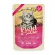 Sam's Field True Meat Fillets for kittens - Turkey & Broccoli alutasakos eledel 85 g