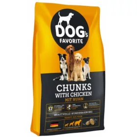 Dog’s Favorite Chunks with Chicken 15 kg