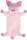 Flamingo plüss malac 33 cm