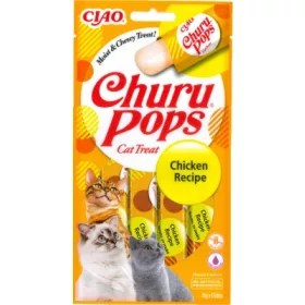 Inaba Cat Churu Pops - csirke 4 x 15 g